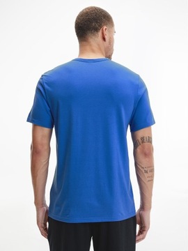 CALVIN KLEIN KOSZULKA MĘSKA T-SHIRT BLUE r. S