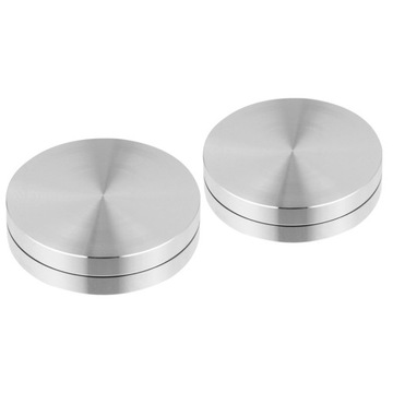 2 шт. ВРАЩАЮЩИЕСЯ ПОДСТАВКИ ДЛЯ ТОРТОВ ИЗ АЛЮМИНИЕВОГО СПЛАВА