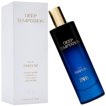 Perfumy Zara Deep Temptation Eau De Perfum 80ml Oryginalne PIĘKNE