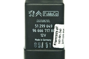 RELÉ MODUL PŘEDEHŘÁNÍ SVÍČEK ŽHAVÍCÍCH CITROEN 1.4 1.6 HDI - ORIGINÁLNÍ