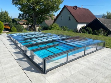 Крыша бассейна, бассейн, 420 x 850 x 65 см - Системные покрытия
