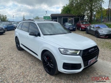 Audi Q7 II (4M) 2018 Audi Q7 2.0tfsi 252 KM led xeon panorama dach asystenci full serwis 1 . R, zdjęcie 3