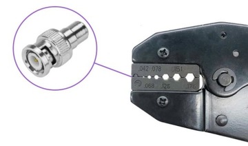 ИНСТРУМЕНТ ДЛЯ ОБЖИМКИ КАБЕЛЯ ДЛЯ РАЗЪЕМОВ 1,07-4,52 мм²