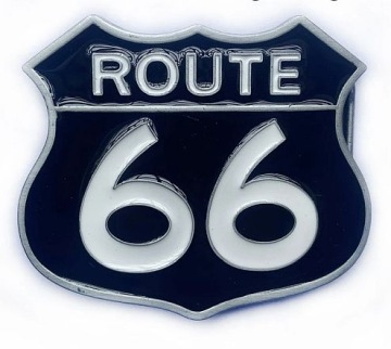 Route US 66 klamra zapinka do pasa
