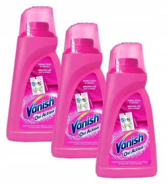VANISH Oxi Action Розовый пятновыводитель, цвет 1000 мл