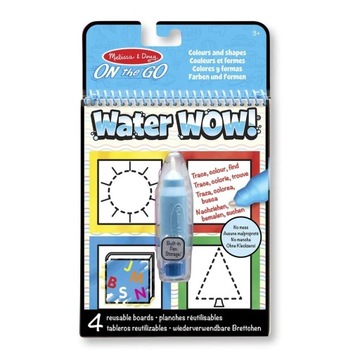 Kolorowanka Wodna Melissa & Doug Water WOW! - Kolory i kształty