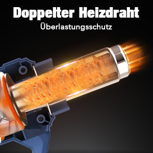 Тепловая пушка Фен Vastar 2000 Вт 50 – 650С