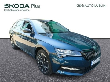 Skoda Superb III Kombi Plug-In Hybrid 1.4 TSI Plug-In-Hybrid 218KM 2024 Skoda Superb 1.4 TSI Plug-In Hybrid Style DSG Salon PolskaAsoFV23 1.4, zdjęcie 1