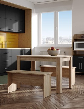 Стол Libre 100x65 + 4 стула Milano, РАЗНЫЕ ЦВЕТА