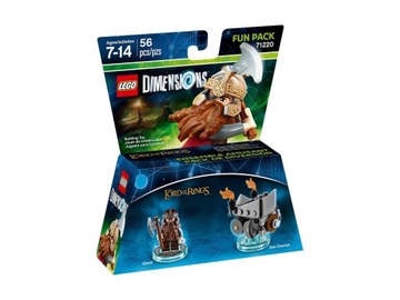 LEGO The Lord of the Rings 71220 Fun Pack Gimli and Axe Chariot