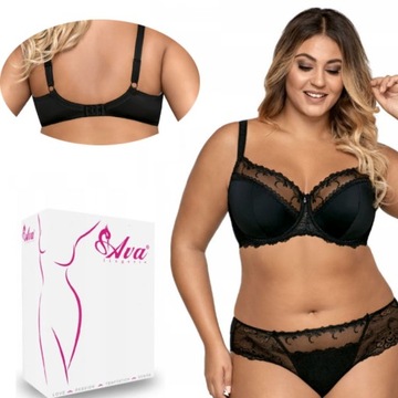 AVA Бюстгальтер AV-1030 ПОЛУМЯГКИЙ черный 80F