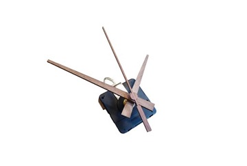 Mechanizm zegarowy z drewnianymi wskazówkami 10,55 cm