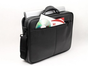 ЧЕРНАЯ СУМКА ДЛЯ НОУТБУКА 15,4 ДЮЙМА ModeCom MC-8001B