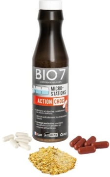 BIO7 CHOC MICRO STATIONS, OCZYSZCZALNIE BIOLOGICZNE BAKTERIE STARTOWE