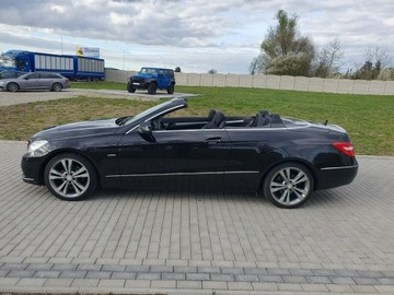 Mercedes Klasa E W212 Kabriolet 200 CGI BlueEFFICIENCY 184KM 2011 Mercedes E 200 Kabriolet Avantagrde FULL OPCJA, zdjęcie 2