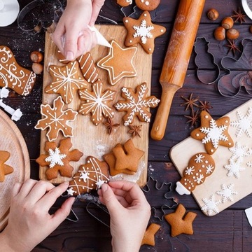 Foremki do pierników do ciastek Święta wykrawacz do ciastek metalowe