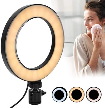 Кольцевой светильник 10 лет. Кольцевой заполняющий светильник с подставкой.