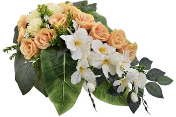 ТРОСТНИК ДЛЯ КЛАДБИЩА МОГИЛА РОЗА ХРИЗАНТЕМА ОРХИДЕЯ КОМПОЗИЦИЯ ИСКУССТВЕННЫЙ ЦВЕТОК