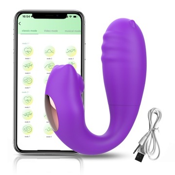 Wireless Bluetooth Clitoral Sucking Vibrator for
