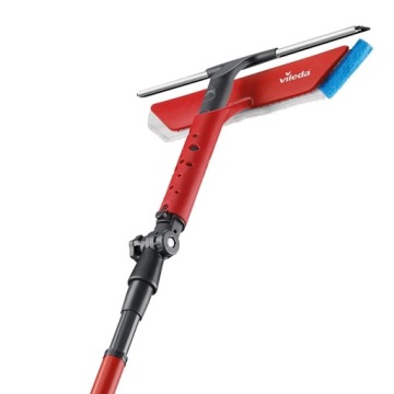 СКРЕБКА ДЛЯ СТОКОМОЙЧНОЙ МАШИНЫ С ТЕЛЕСКОПИЧЕСКИМ СТЕРЖНЕМ VILEDA СО СМЕННОЙ ВЕРХНЕЙ