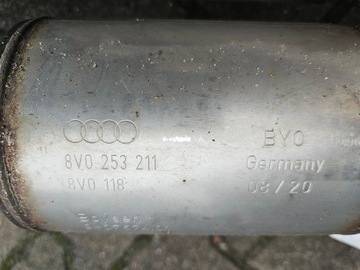 ACTIVE AUDI RS3 глушитель 8V0253611B