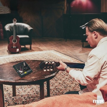 Gitara KLASYCZNA stroik akcesoria ZESTAW MAX