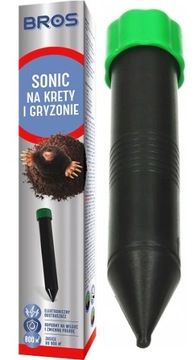 BROS ODSTRASZACZ SONIC NA KRETY MYSZY NORNICE
