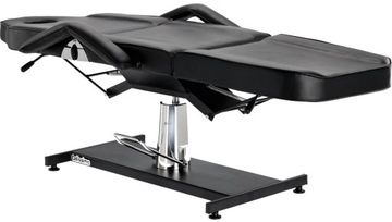 Косметическое кресло Joshua, гидравлическое, поворотное, регулируемое, черный спа-лежак