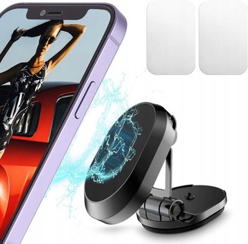 UCHWYT MAGNETYCZNY MOCNY NA TELEFON DO SAMOCHODU