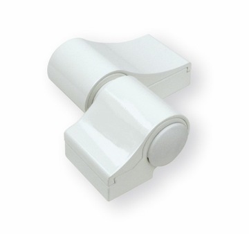 ZAWIAS DRZWIOWY 2-SKRZ. 93MM BIAŁY FAPIM LOIRA+