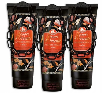 TESORI oriente Żel pod prysznic Japońskie Rytuały Japanese Rituals 3x250ml