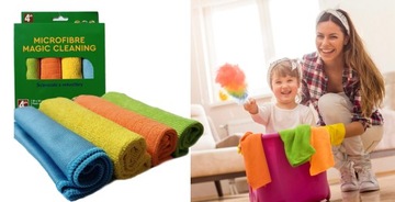 Салфетки из микрофибры для уборки, протирания пыли, салфетки для стекол.