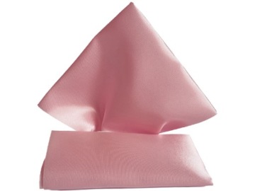 RÓŻOWA GŁADKA DWUSTRONNA POSZETKA WYPUSTKA BUTONIERKA