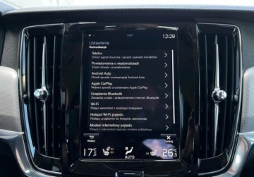 Volvo S90 II Sedan 2.0 D4 190KM 2020 Volvo S90 D4 Momentum, ACC, Kamera, GPS, HarmanKardon, Pamiec fotela, Salo, zdjęcie 29