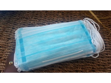 МАСКА ДЛЯ ЛИЦА ЗАЩИТНАЯ МАСКА, 3-слойная НОС