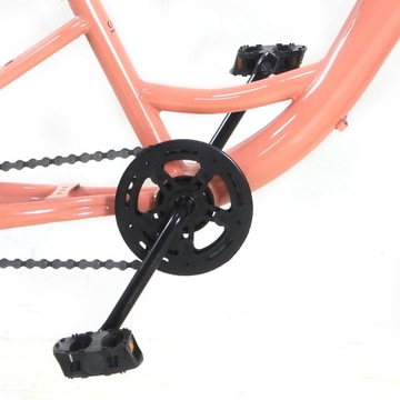 16-дюймовый односкоростной детский трехколесный велосипед (оранжевый)