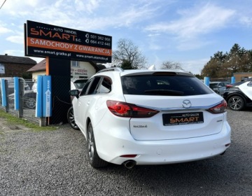 Mazda 6 III Sport Kombi Facelifting 2018 2.0 Skyactiv-G 145KM 2019 Mazda 6 Automat / Navi / Biała Perła / Salon Pl, zdjęcie 3