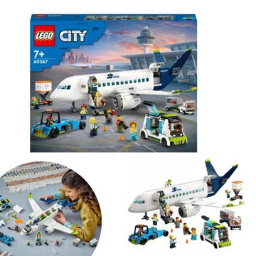 LEGO CITY SAMOLOT PASAŻERSKI 60367