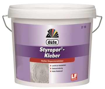 KLEJ DO STYROPIANU ROZETY KASETONY 3kg DUFA
