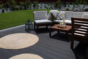 Уголок ДПК для террасной доски из дикого тика