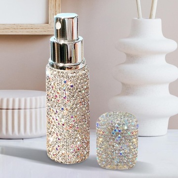 Флакон духов 10мл в стиле ретро многоразовый портативный легкий маленький белый