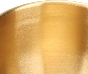 Латунная кружка чая, элегантный ровный латунный кубок кружки ликера