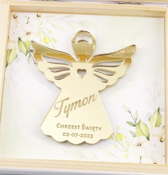 Сувенирная коробочка на Святое Крещение с магнитом