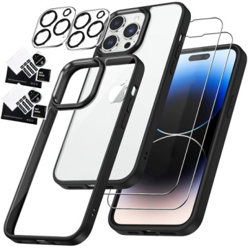 Чехол для iPhone 14 Pro Max + набор из 4 очков