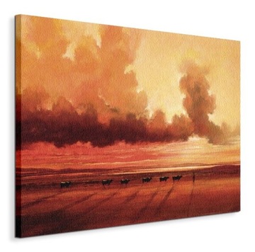 Turkana Shoreline - obraz na płótnie 80x60