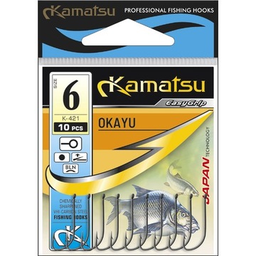 Haczyki KAMATSU OKAYU BLN łopatka Nr.6 10szt