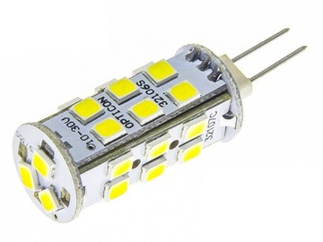 Żarówka LED G4 3W 12V 24V 250lm Biały Ciepły 3000K