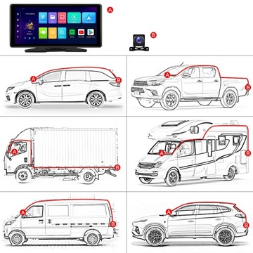 РАДИО МУЛЬТИМЕДИЙНАЯ СТАНЦИЯ APPLE CARPLAY ANDROID 13 АВТОМОБИЛЬНАЯ КАМЕРА