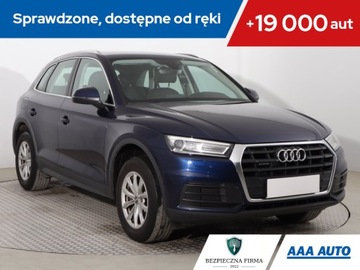 Audi Q5 II SUV 2.0 TDI 163KM 2018 Audi Q5 2.0 TDI, Serwis ASO, 4X4, Automat, Klima