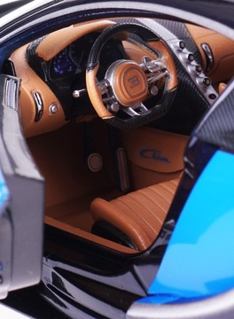 BUGATTI CHIRON МЕТАЛЛ МОДЕЛЬ BBURAGO 1:18 СИНИЙ